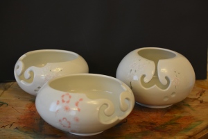 Porcelain Yarn Bowls